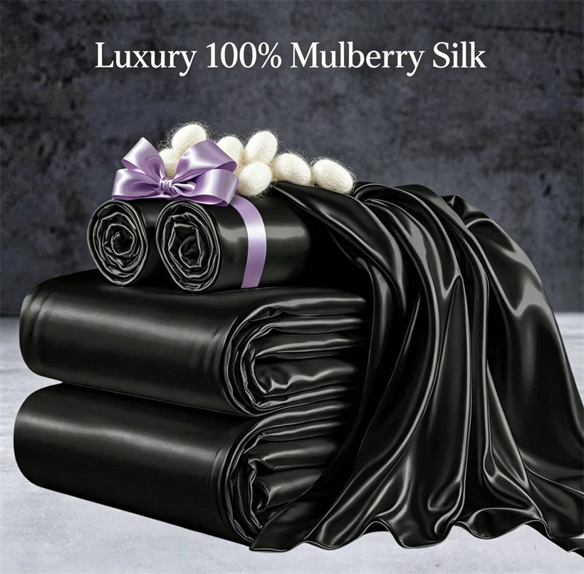 Silk Sheet Set - Smooth 100% Mulberry Silk Bedding Set