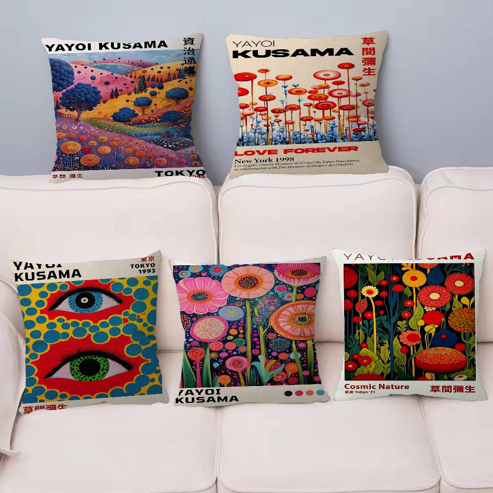 Home Textiles Throw - Nordic Japanese Yayoi Kusama Infinite World