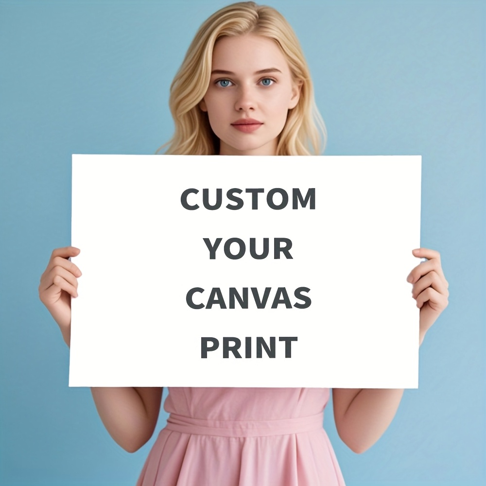 Home Textile - Custom Canvas Print with Your Photo