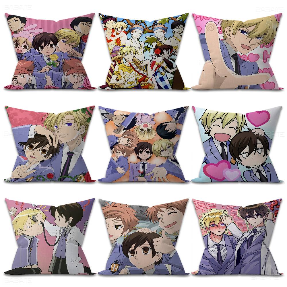 Home Textiles Throw - Ouran High School Host Club Cushion