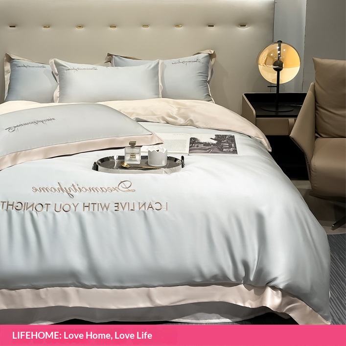 Ice Silk High-End Four-Piece S - Silk Sheet Set recension och pris