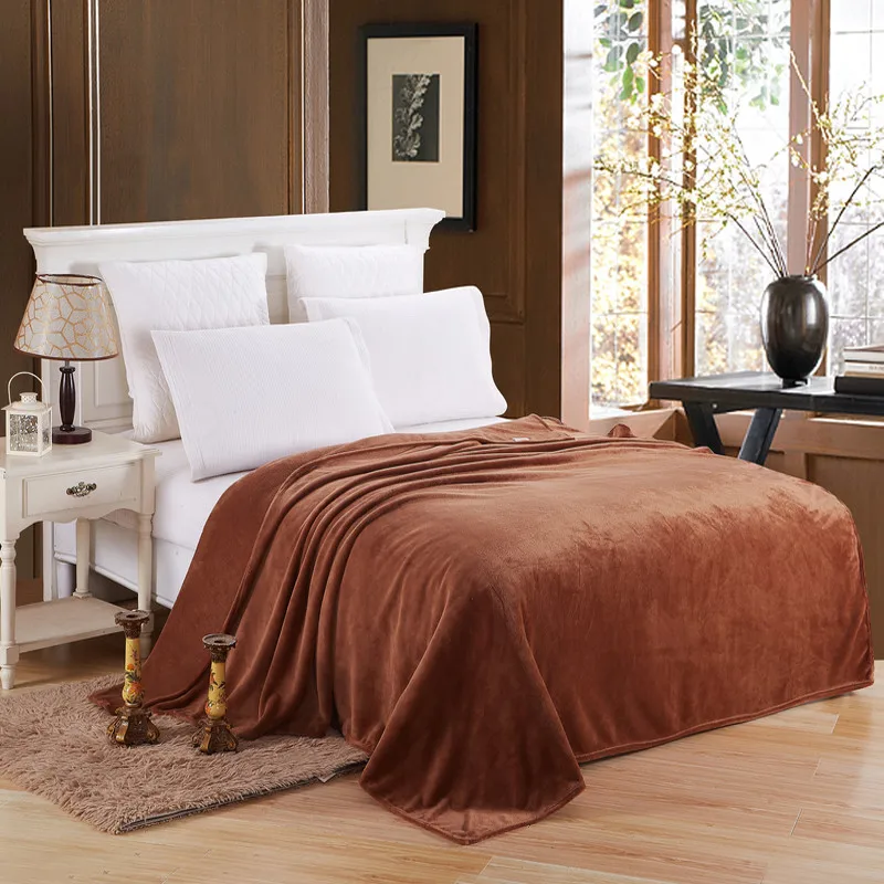 Home Textile Soft Solid Blanke - Bed Sheet Microfiber recension och pris