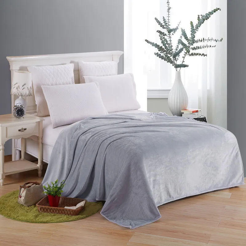 Home Textile Soft Solid Blanke - Bed Sheet Microfiber recension och pris