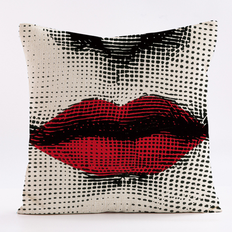 Abstract Nordic facial pattern - Home Textiles Throw recension och pris