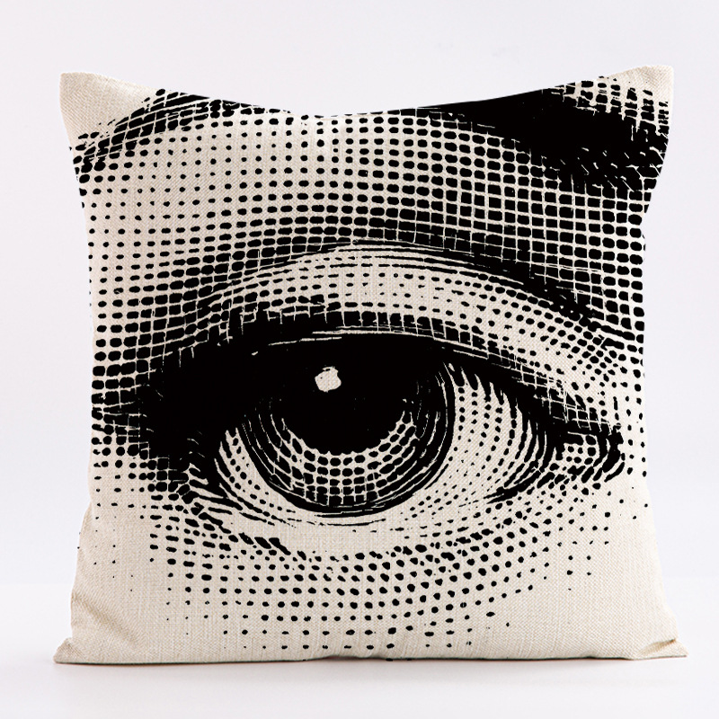 Abstract Nordic facial pattern - Home Textiles Throw recension och pris