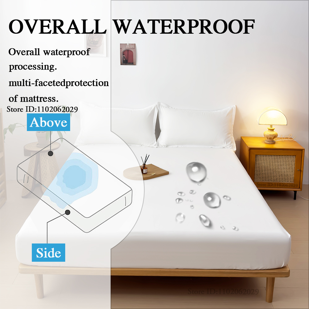 Waterproof Mattress Cover Bed  - Home Textiles Throw recension och pris