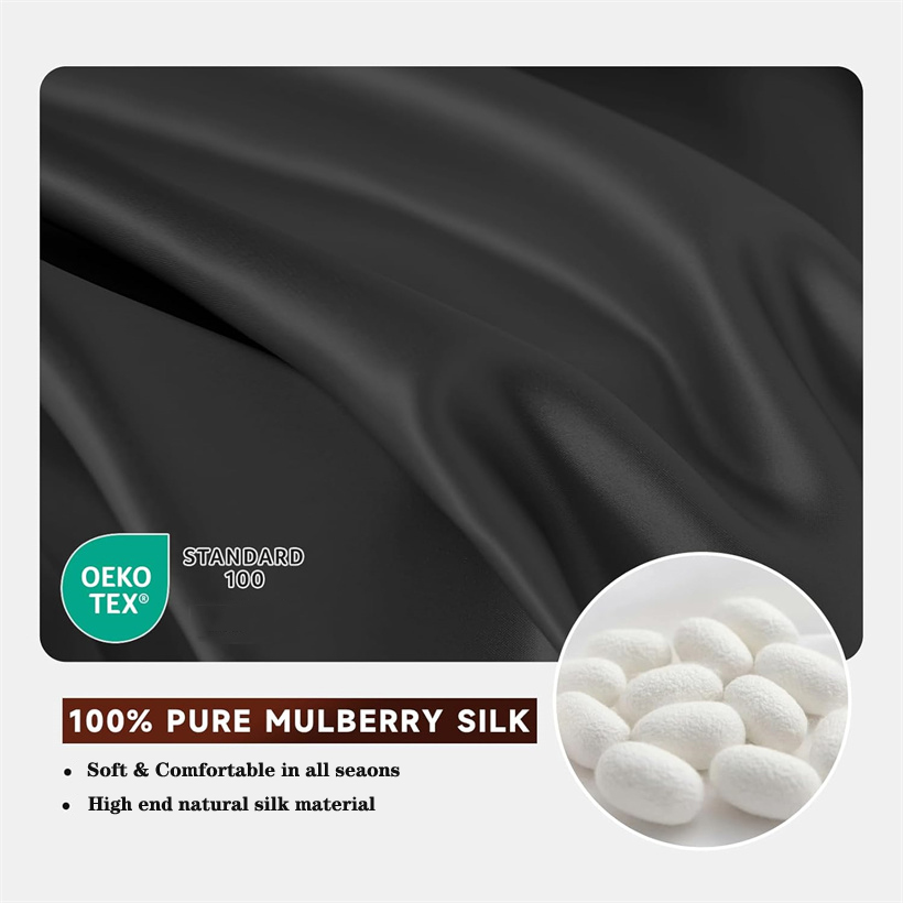 Smooth 3Pcs Set Mulberry Silk  - Silk Sheet Set recension och pris