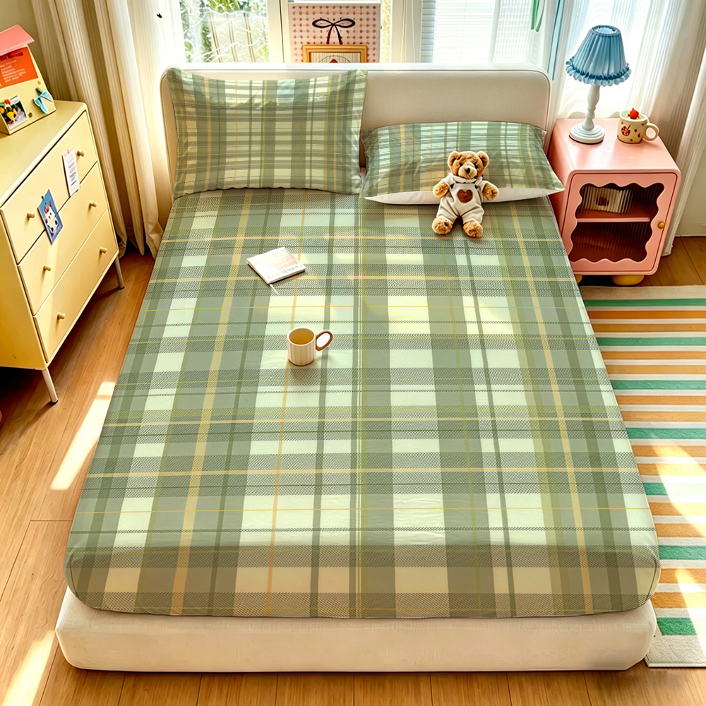 90G 3-Piece Bedding Set 1 Fitt - Bed Sheet Microfiber recension och pris