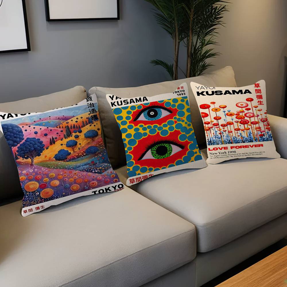 Nordic Japanese Yayoi Kusama I - Home Textiles Throw recension och pris