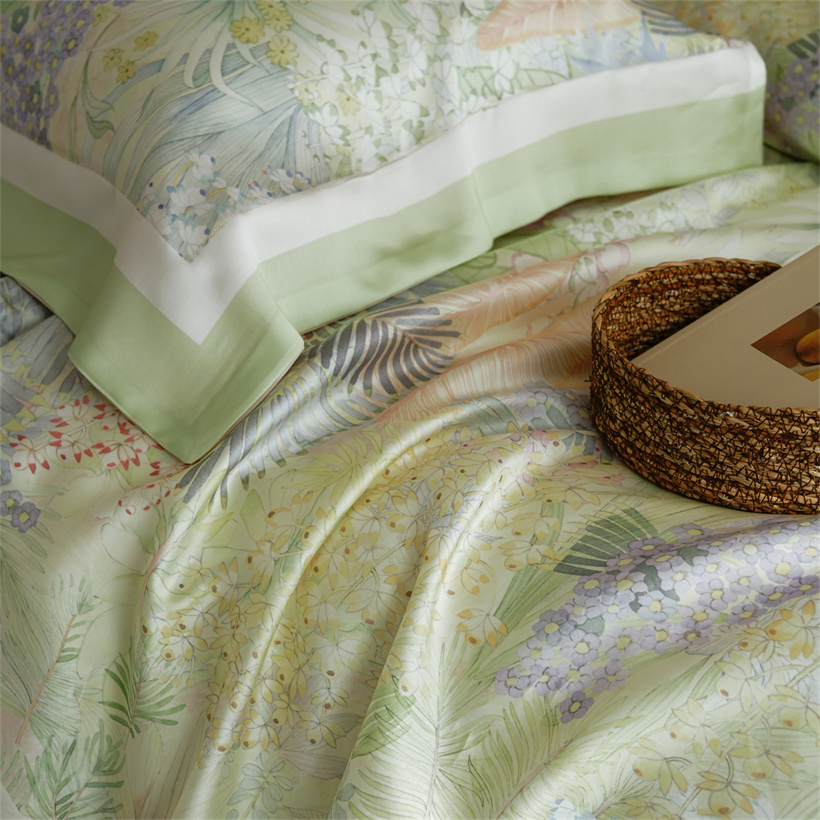 Luxury 100% Mulberry Silk Bedd - Silk Sheet Set recension och pris