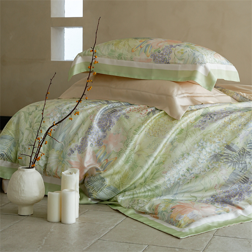 Luxury 100% Mulberry Silk Bedd - Silk Sheet Set recension och pris