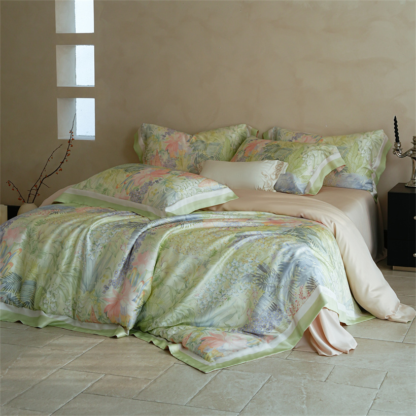 Luxury 100% Mulberry Silk Bedd - Silk Sheet Set recension och pris