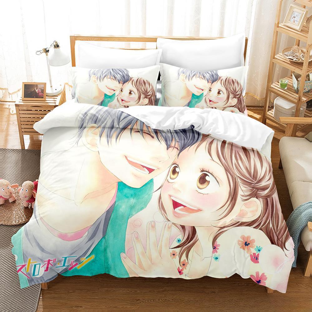 3d Print Anime Ao Haru Ride Be - Home Textiles Bedding recension och pris