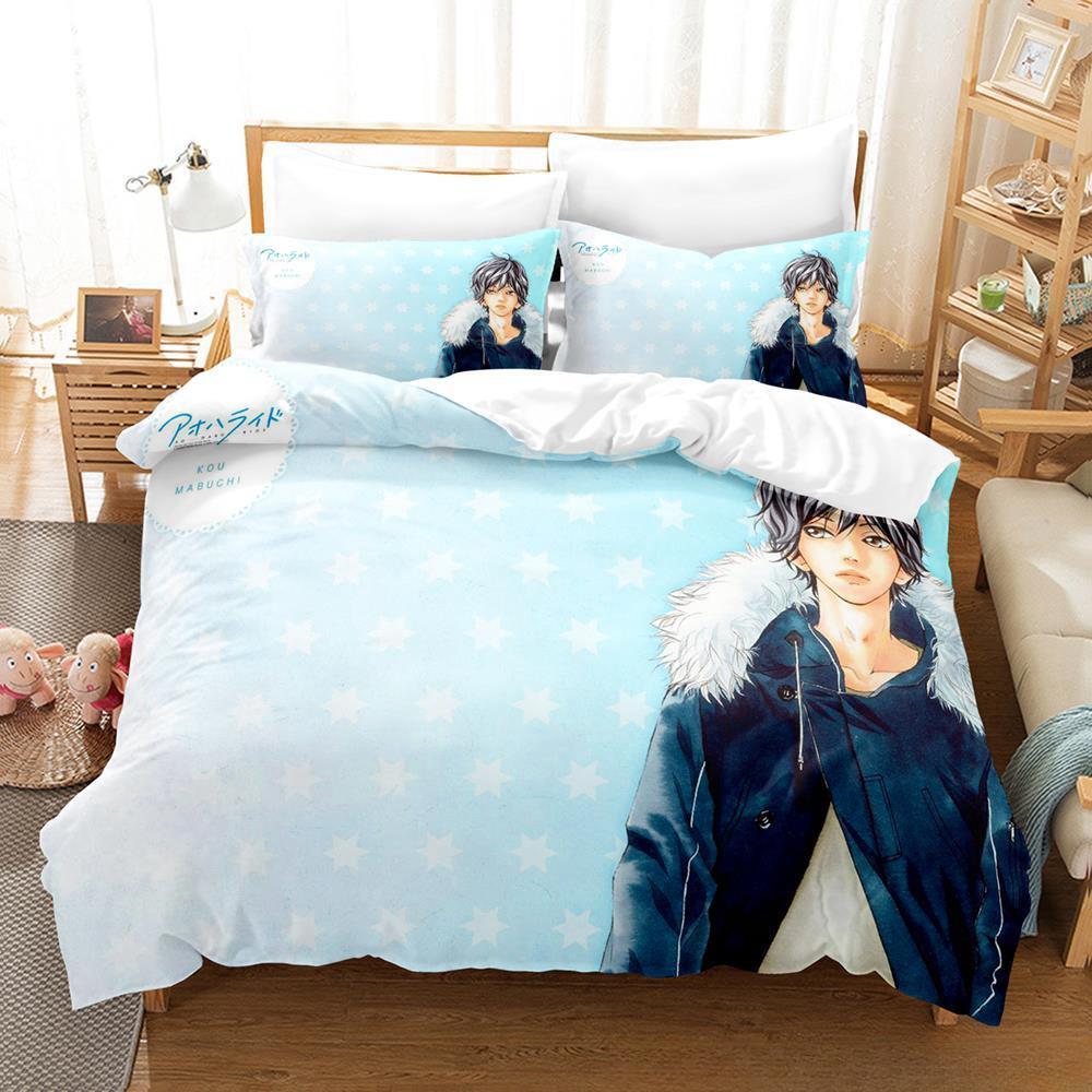 3d Print Anime Ao Haru Ride Be - Home Textiles Bedding recension och pris