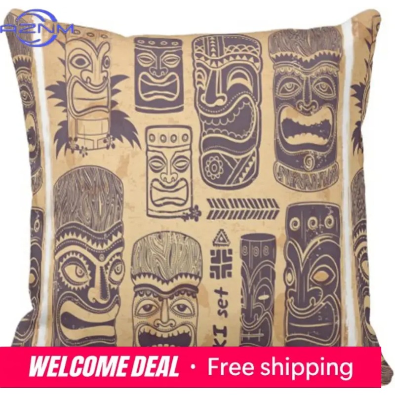 Throw Pillow Cover Cool Grunge - Home Textiles Throw recension och pris