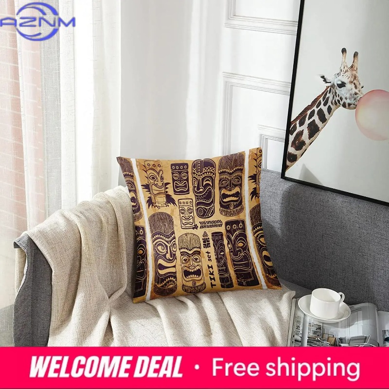 Throw Pillow Cover Cool Grunge - Home Textiles Throw recension och pris