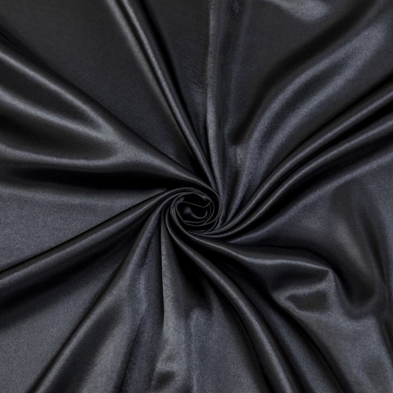 3Pcs Black Satin Fitted Sheet  - Silk Sheet Set recension och pris