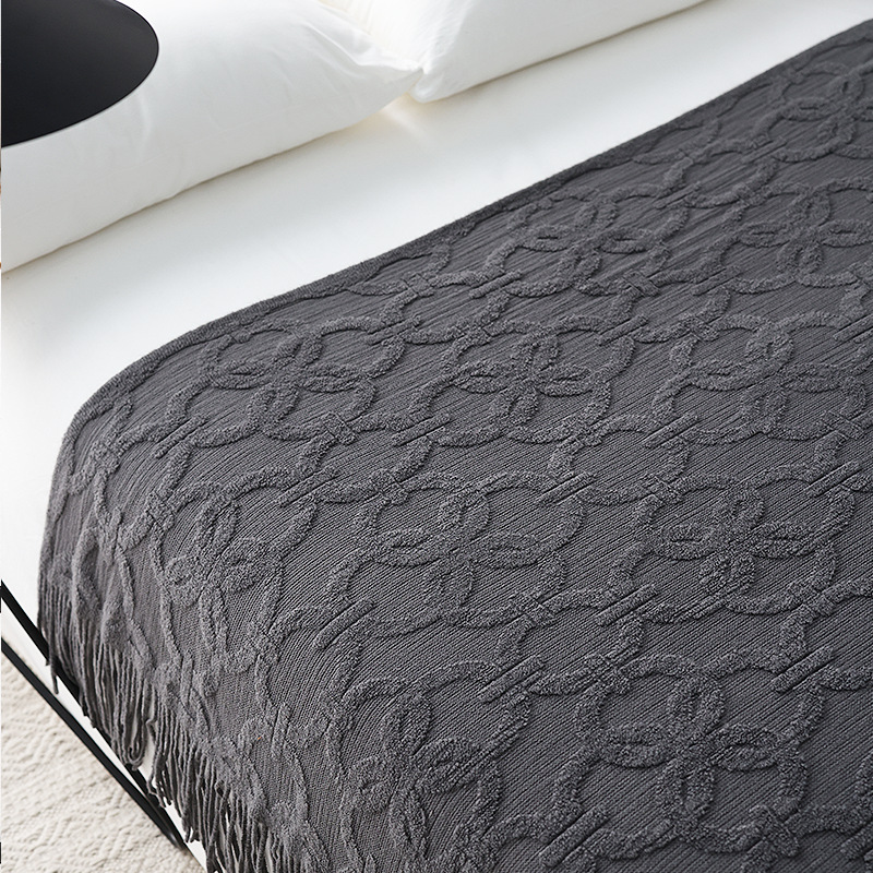 Nordic Knit Bed Runner  Soft T - Home Textiles Throw recension och pris