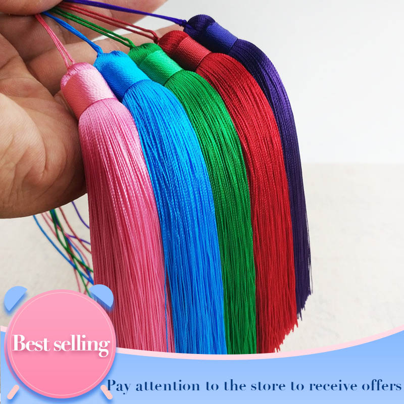 1Pcs 12CM Polyester Silk Beads - Home Ec Textiles recension och pris