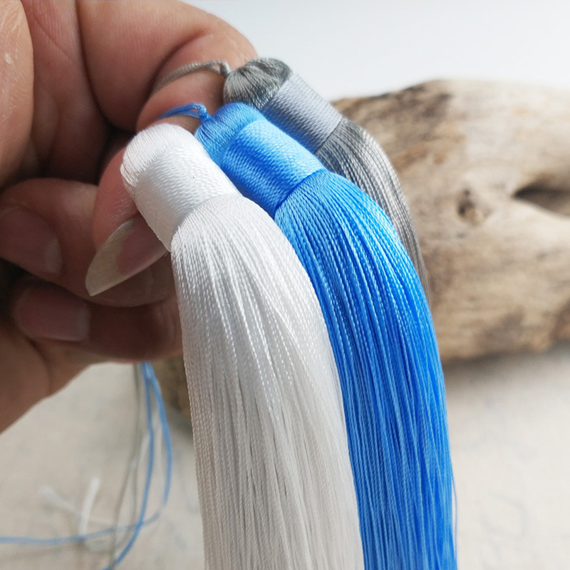 1Pcs 12CM Polyester Silk Beads - Home Ec Textiles recension och pris