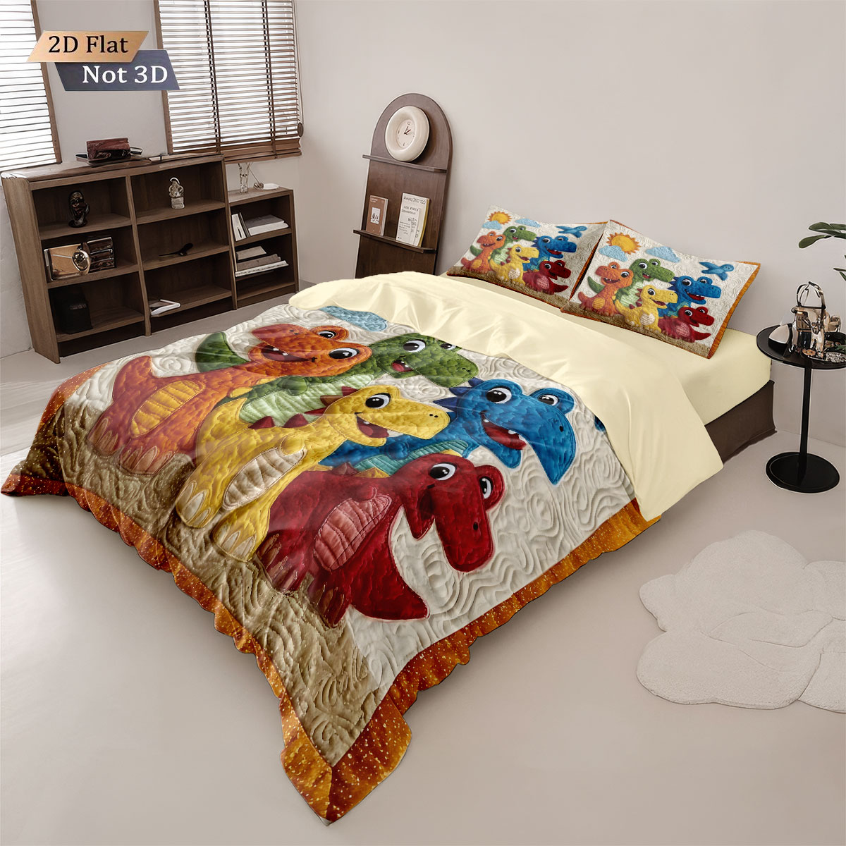 3pcs cartoon dinosaur animal p - Home Textiles Bedding recension och pris
