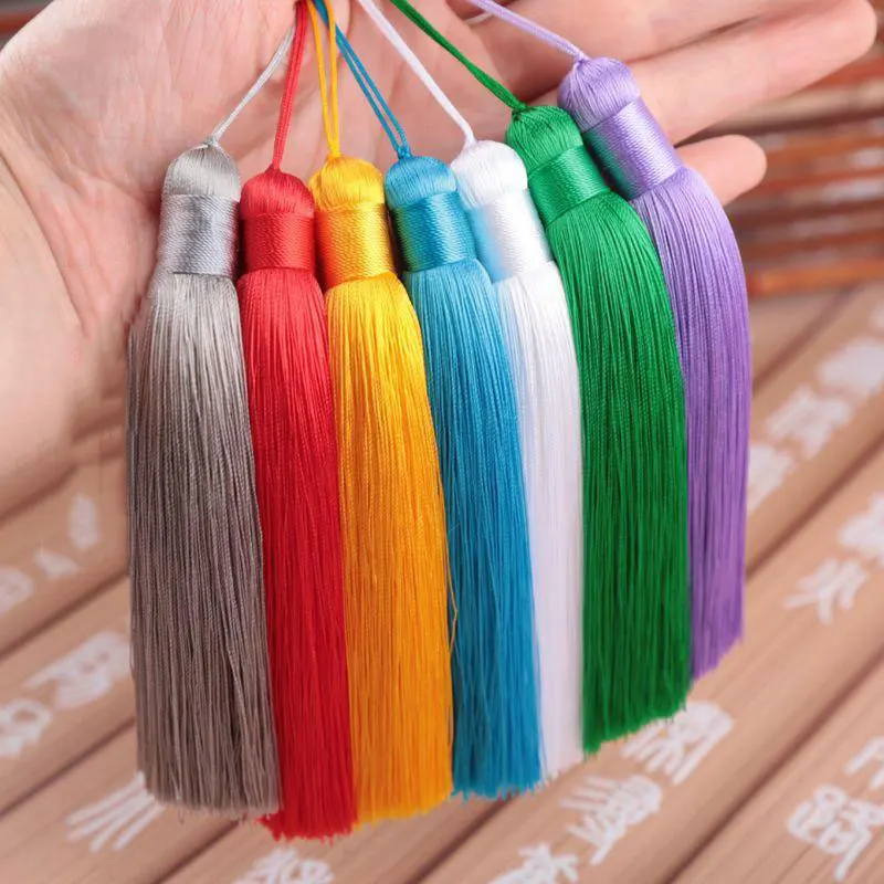 2Pcs 12CM Polyester Tassels wi - Home Ec Textiles recension och pris