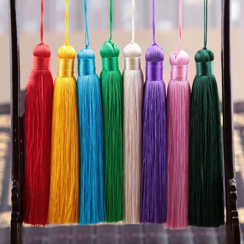 2Pcs 12CM Polyester Tassels wi - Home Ec Textiles recension och pris
