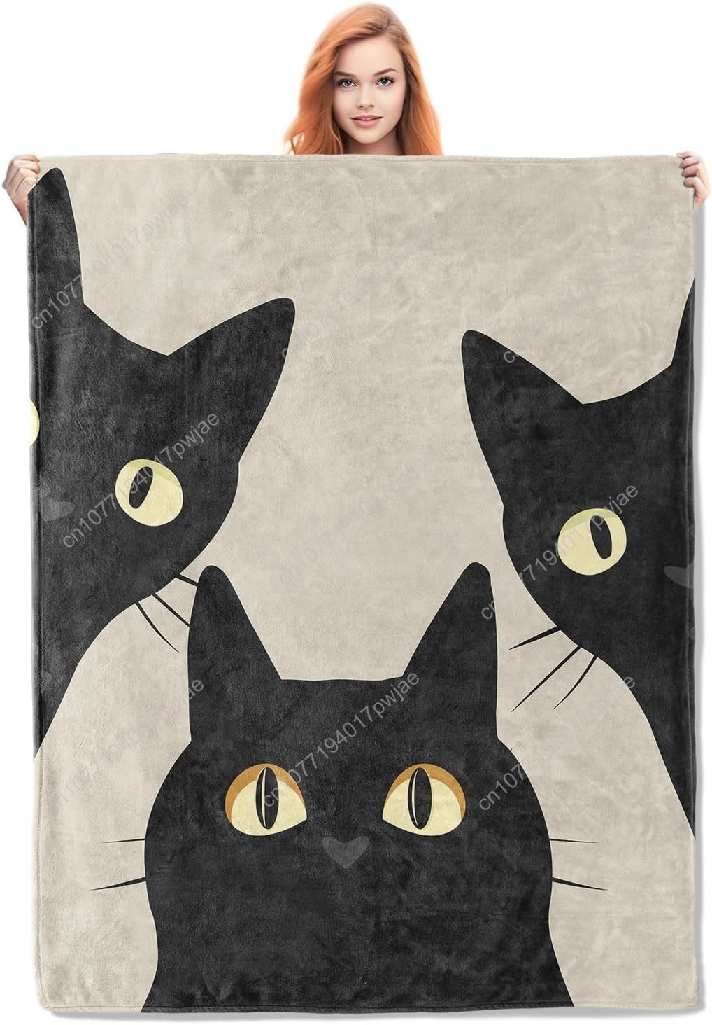 Funny Cat Blanket Gifts for Wo - Home Textiles Throw recension och pris