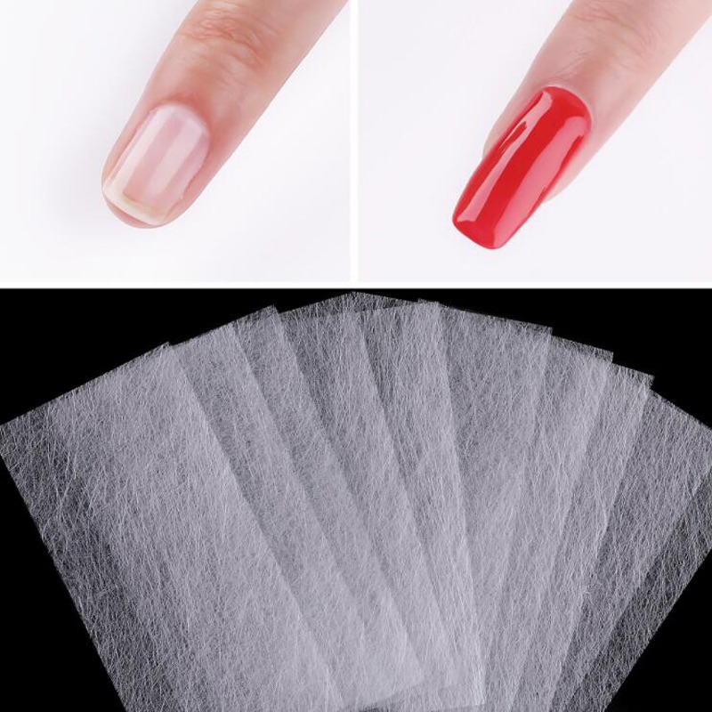 10-50pcs Nail Extension Silk F - Silk Sheet Set recension och pris