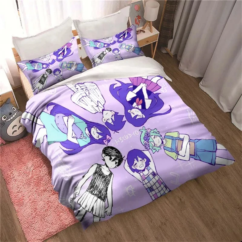 Fashion 3D Printed Anime Omori - Home Textiles Bedding recension och pris