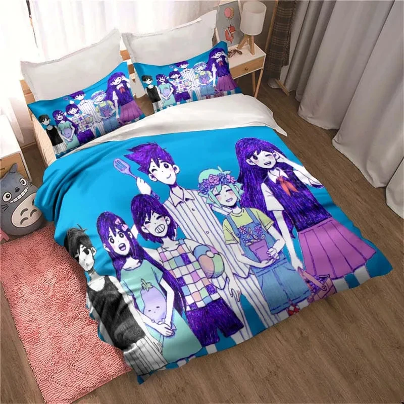 Fashion 3D Printed Anime Omori - Home Textiles Bedding recension och pris
