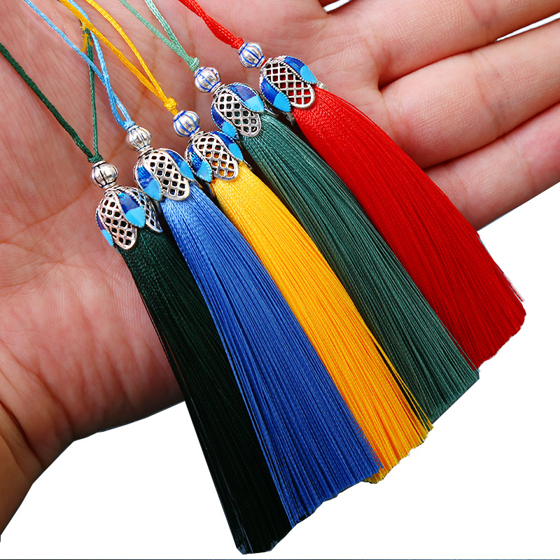 5/10Pcs 8cm Silk Tassel Fringe - Home Ec Textiles recension och pris
