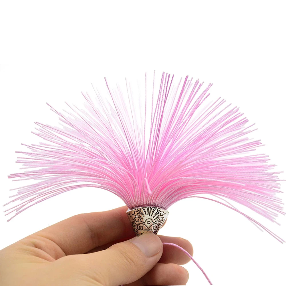 5/10Pcs Silky Handmade Tassels - Home Ec Textiles recension och pris
