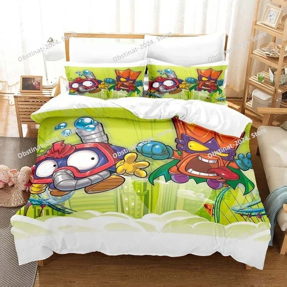 3D Print Anime Super Zings Bed - Home Textiles Bedding recension och pris