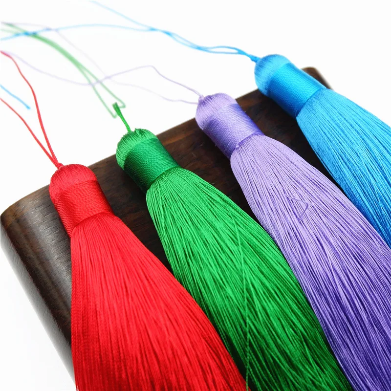 1Pcs 12CM Polyester Tassels wi - Home Ec Textiles recension och pris