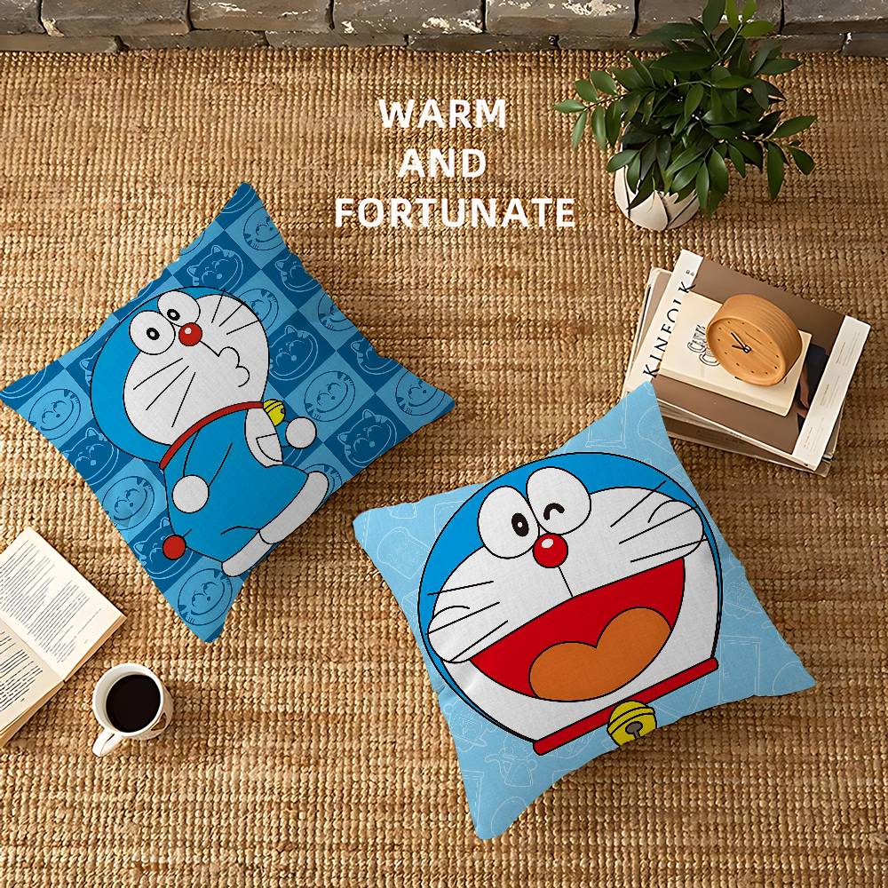 Funny D-Doraemon Cartoon Cushi - Home Textiles Throw recension och pris