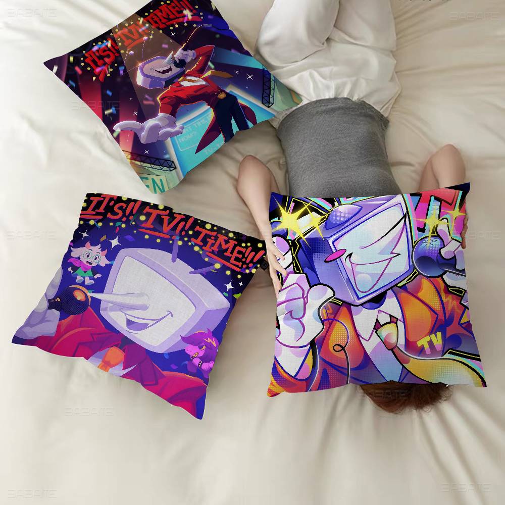 Game D-Deltarune Tenna Cushion - Home Textiles Throw recension och pris