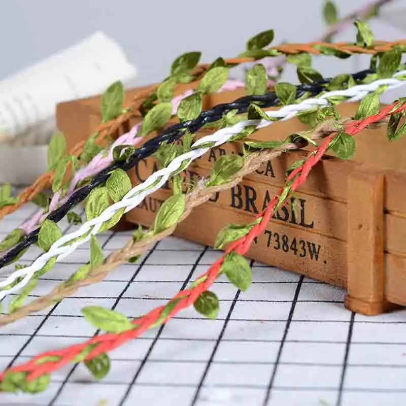 5Meter DIY Hemp rope with Leaf - Home Ec Textiles recension och pris