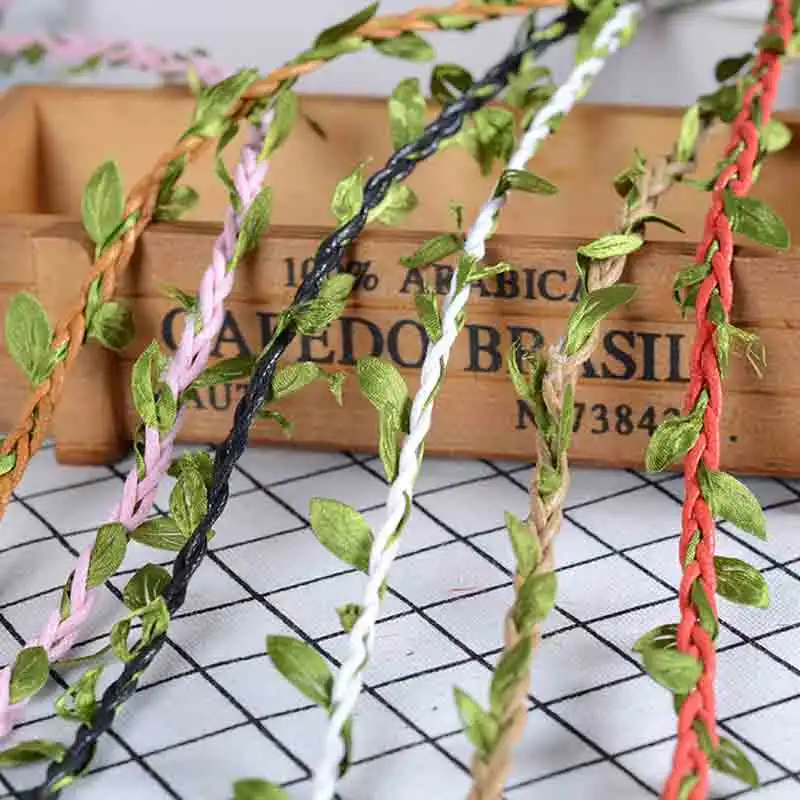 5Meter DIY Hemp rope with Leaf - Home Ec Textiles recension och pris